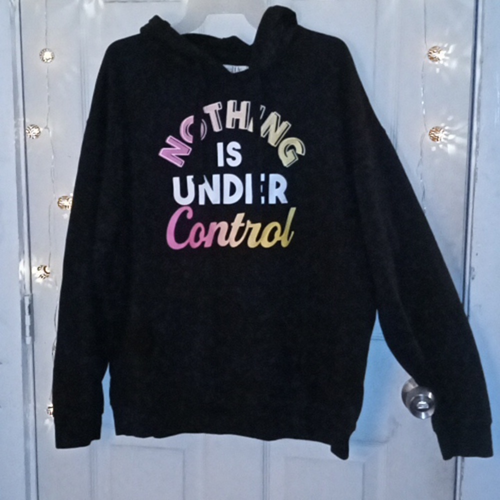 Black hoodie